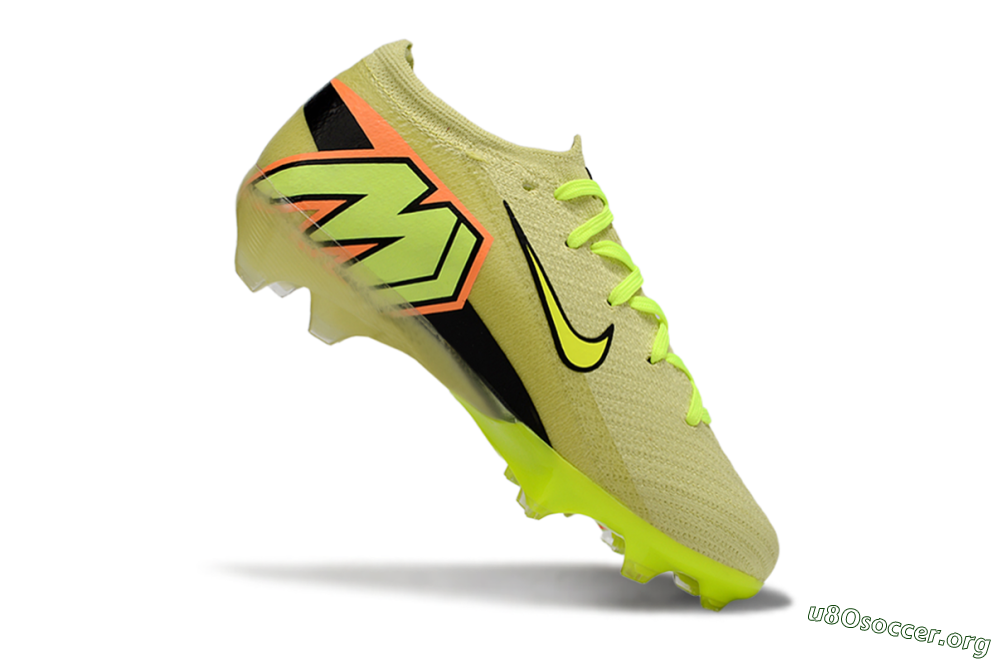 Nike Air Zoom Mercurial Vapor 16 Elite FG Football Boots - Yellow/Black/Red 4