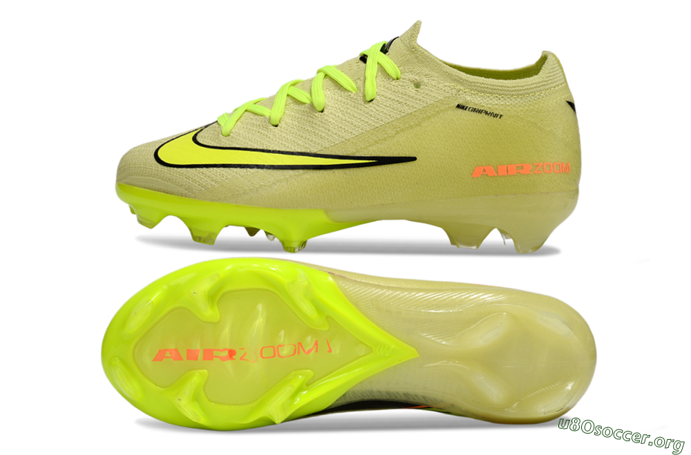 Nike Air Zoom Mercurial Vapor 16 Elite FG Football Boots - Yellow/Black/Red 1
