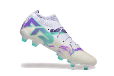 Puma Future Ultimate FG Football Boots - White/Purple/Jade