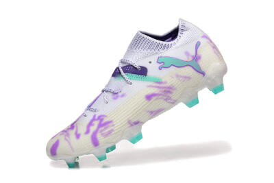 Puma Future Ultimate FG Football Boots - White/Purple/Jade