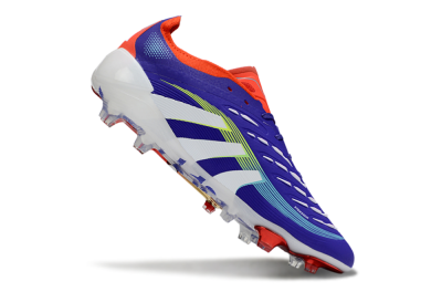 Adidas Predator 25 Elite FG Football Boots - Blue/White/Red