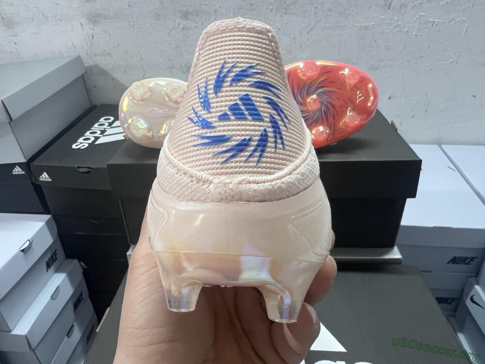 Adidas F50 Elite Laceless FG Football Boots - Pink/Blue/Gold