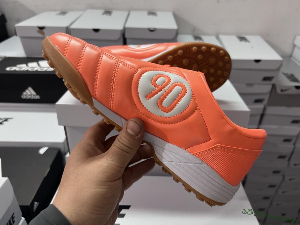 Nike Total 90 III TF Football Shoes - Orange/White