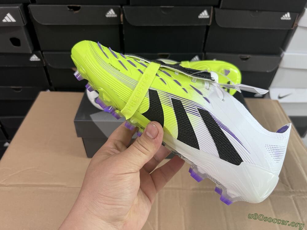 Adidas Predator 25 Elite Foldover Tongue FG Football Boots - Yellow/Black