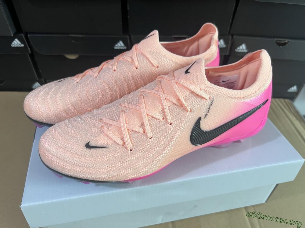 Nike Phantom GX 2 Elite FG Football Boots - Pink/Black