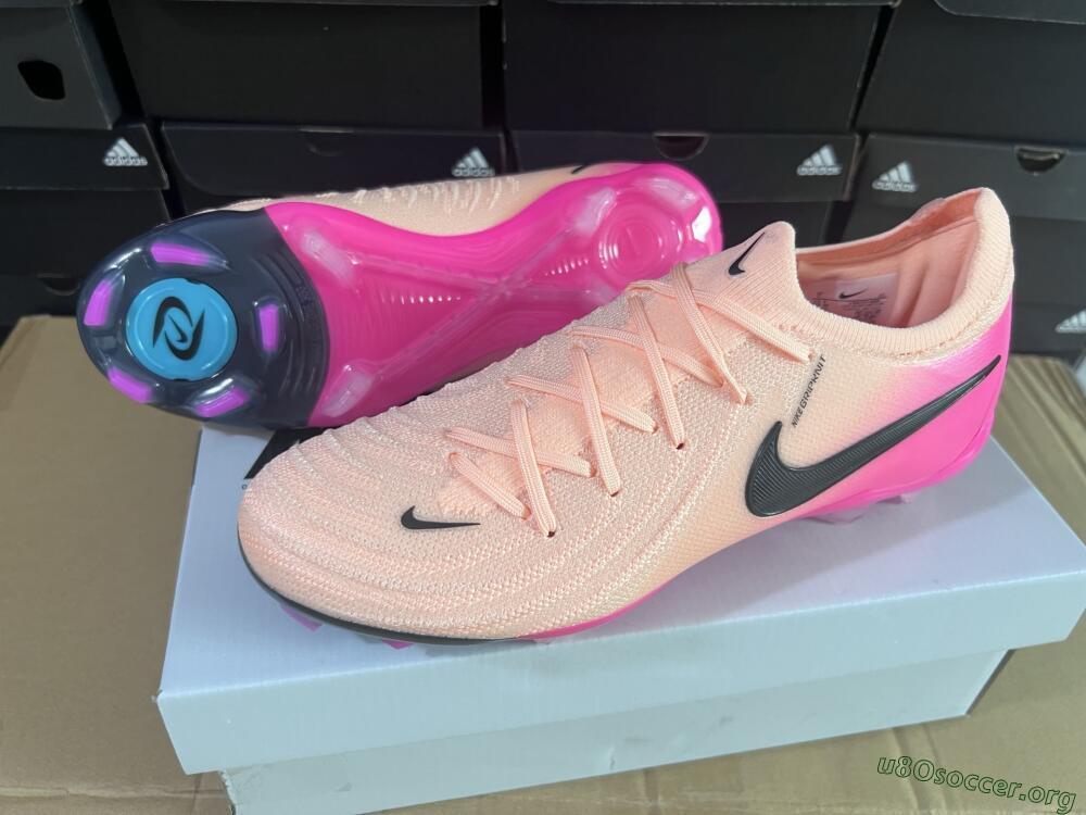 Nike Phantom GX 2 Elite FG Football Boots - Pink/Black