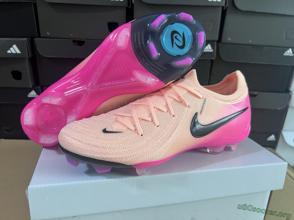 Nike Phantom GX 2 Elite FG Football Boots - Pink/Black