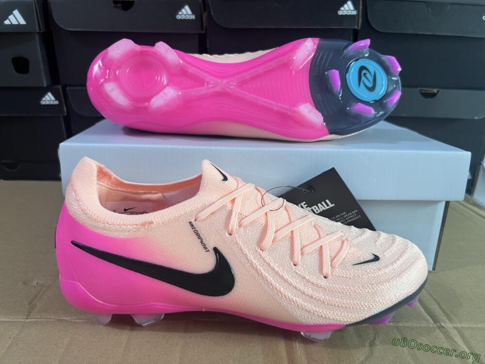 Nike Phantom GX 2 Elite FG Football Boots - Pink/Black