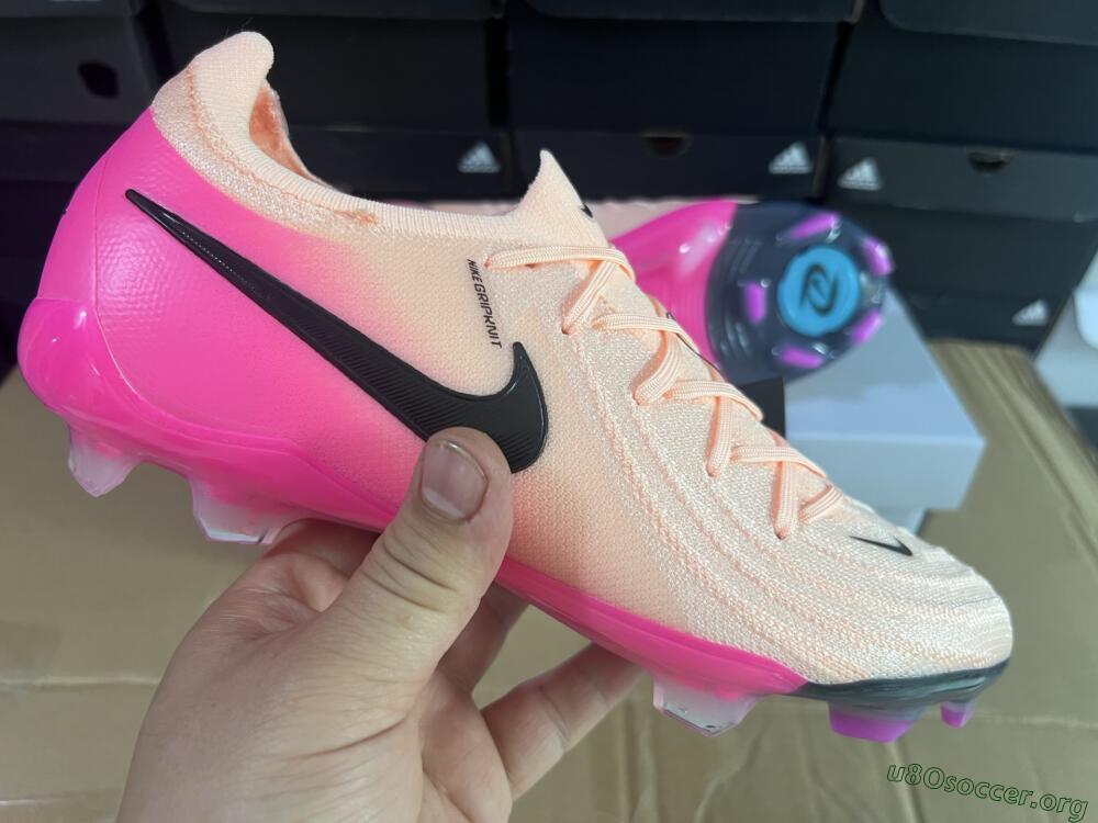 Nike Phantom GX 2 Elite FG Football Boots - Pink/Black