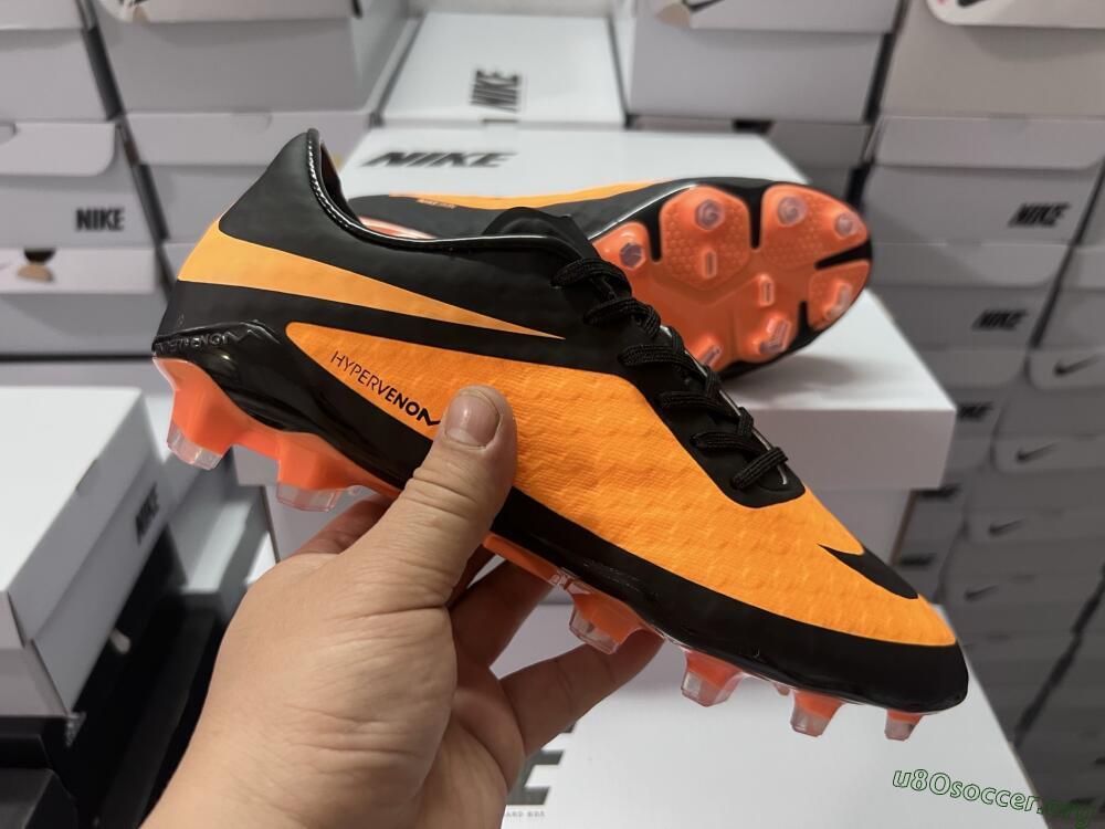 Nike Hypervenom Phantom FG Football Boots - Orange/Black
