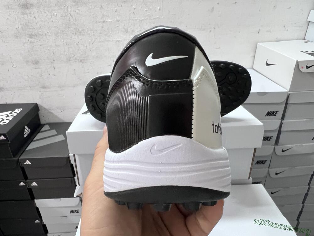 Nike Total 90 III TF Football Shoes - White/Black