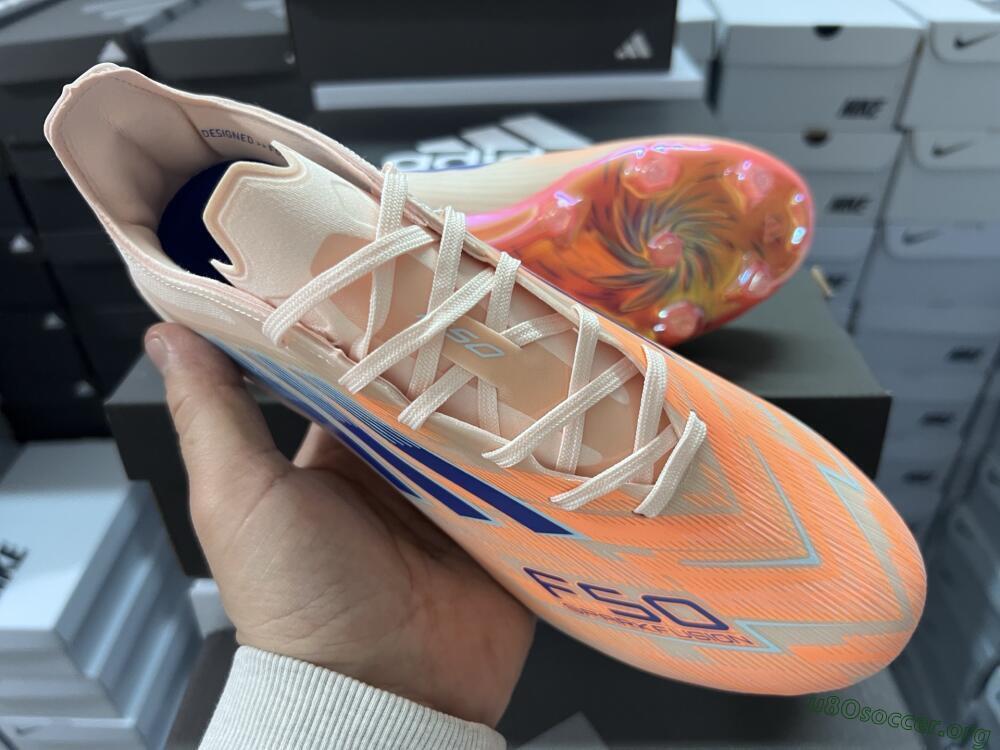 Adidas F50 Elite FG Football Boots - Pink/Orange/Blue