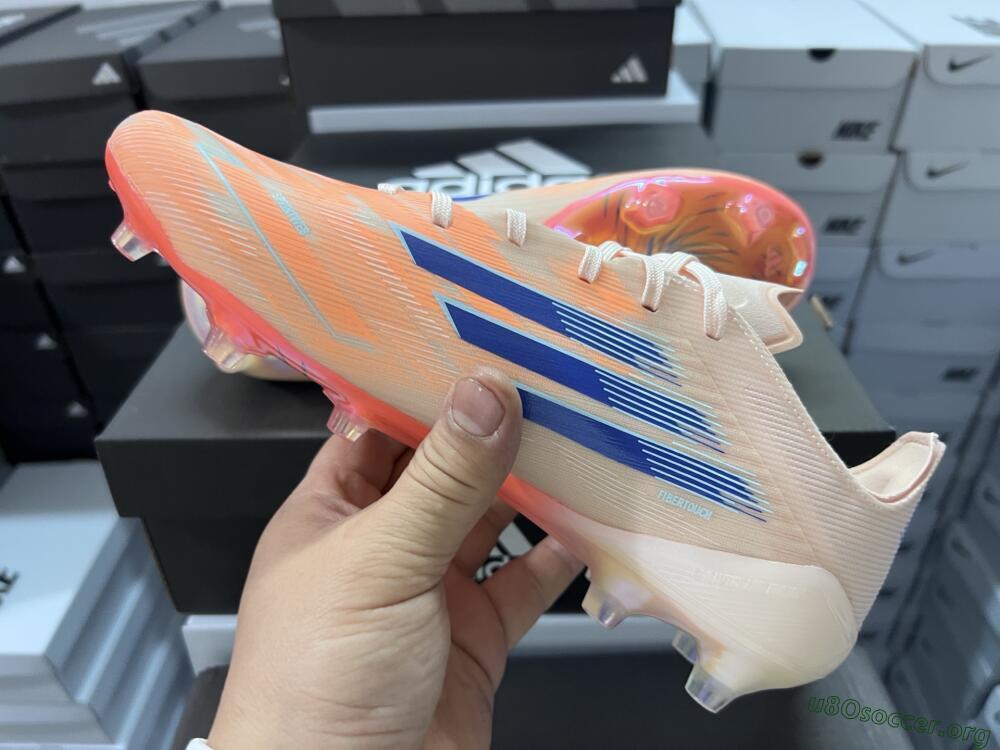 Adidas F50 Elite FG Football Boots - Pink/Orange/Blue