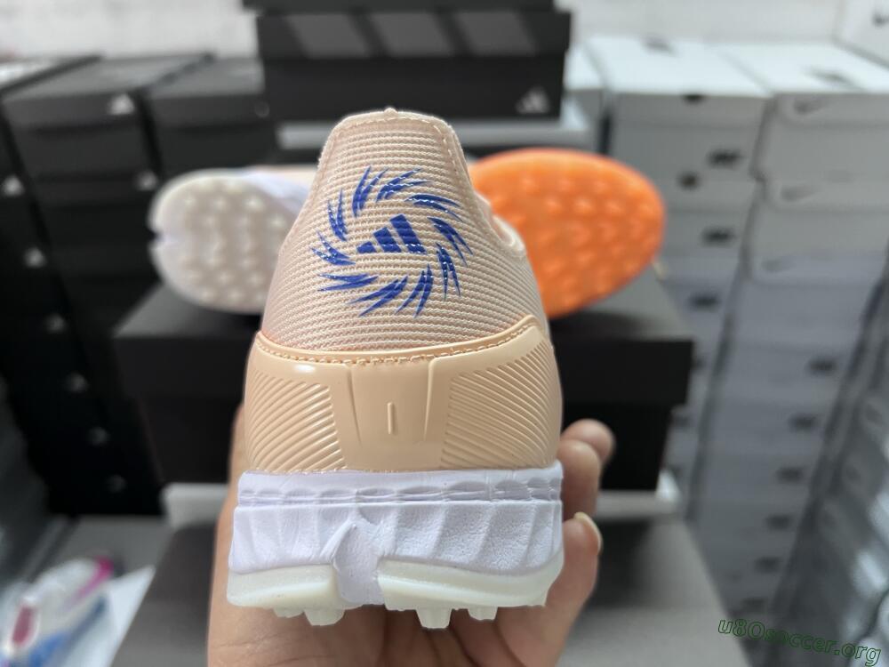 Adidas F50 Elite TF Football Shoes - Orange/Blue/White