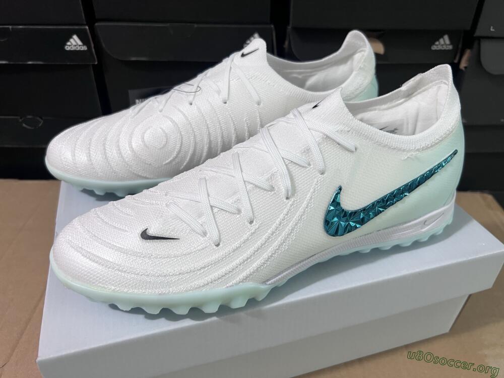 Nike Phantom GX 2 Elite TF Football Shoes - Beige/Green