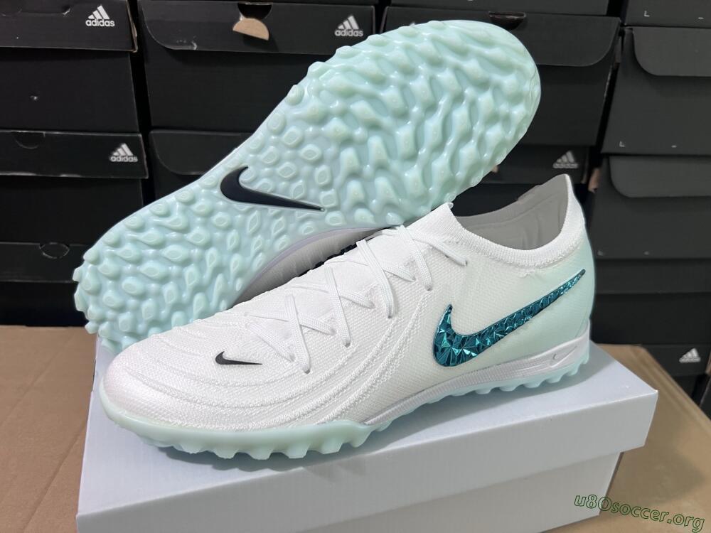 Nike Phantom GX 2 Elite TF Football Shoes - Beige/Green