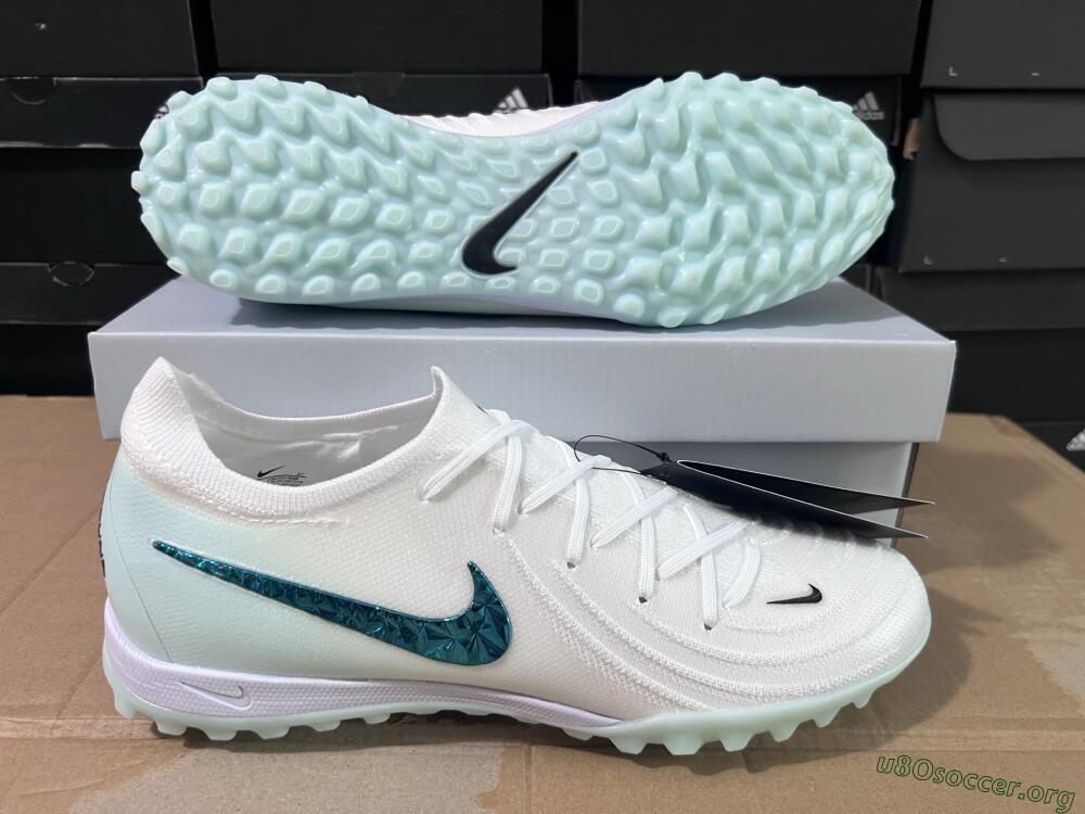 Nike Phantom GX 2 Elite TF Football Shoes - Beige/Green