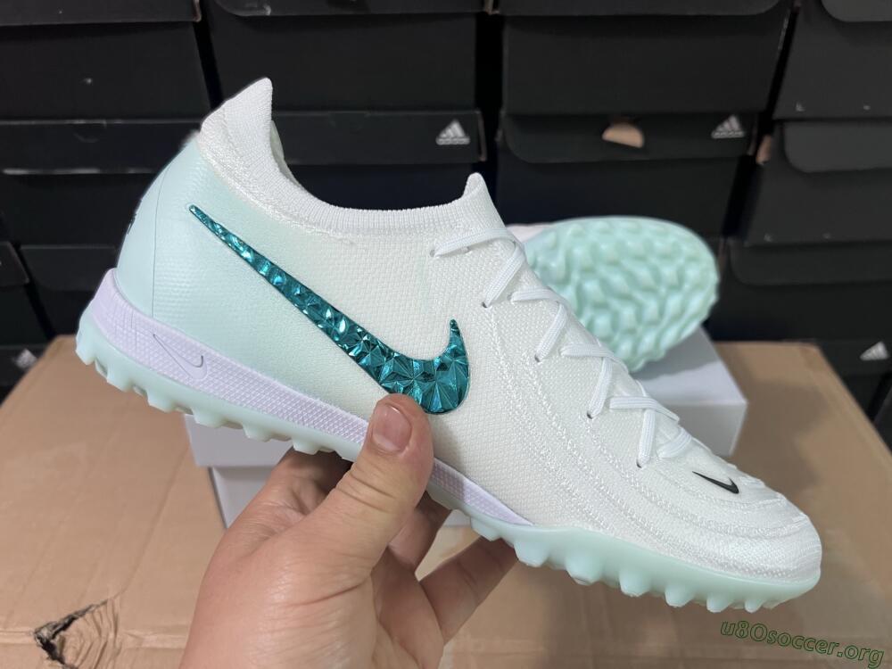 Nike Phantom GX 2 Elite TF Football Shoes - Beige/Green