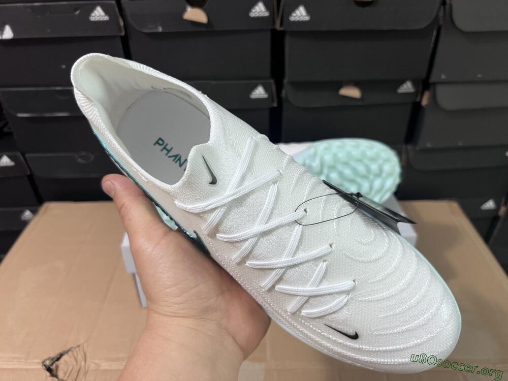 Nike Phantom GX 2 Elite TF Football Shoes - Beige/Green