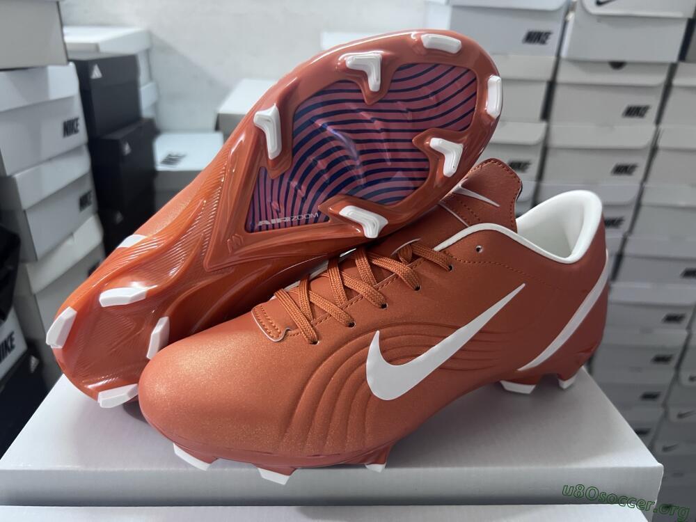 Nike Mercurial Vapor 1 Elite FG Football Boots - Brown/White