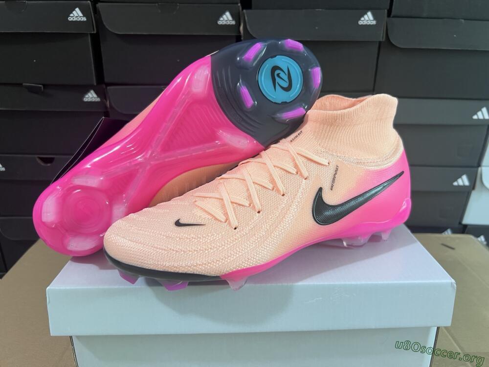 Nike Phantom Luna Elite NU FG Football Boots - Pink/Black