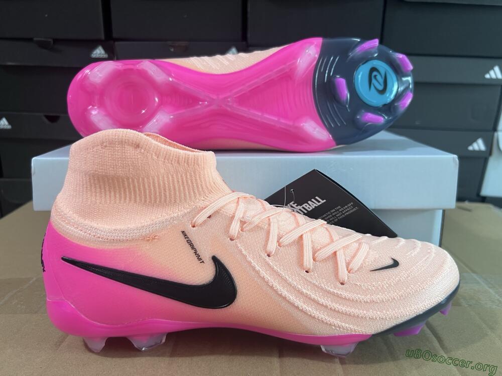 Nike Phantom Luna Elite NU FG Football Boots - Pink/Black