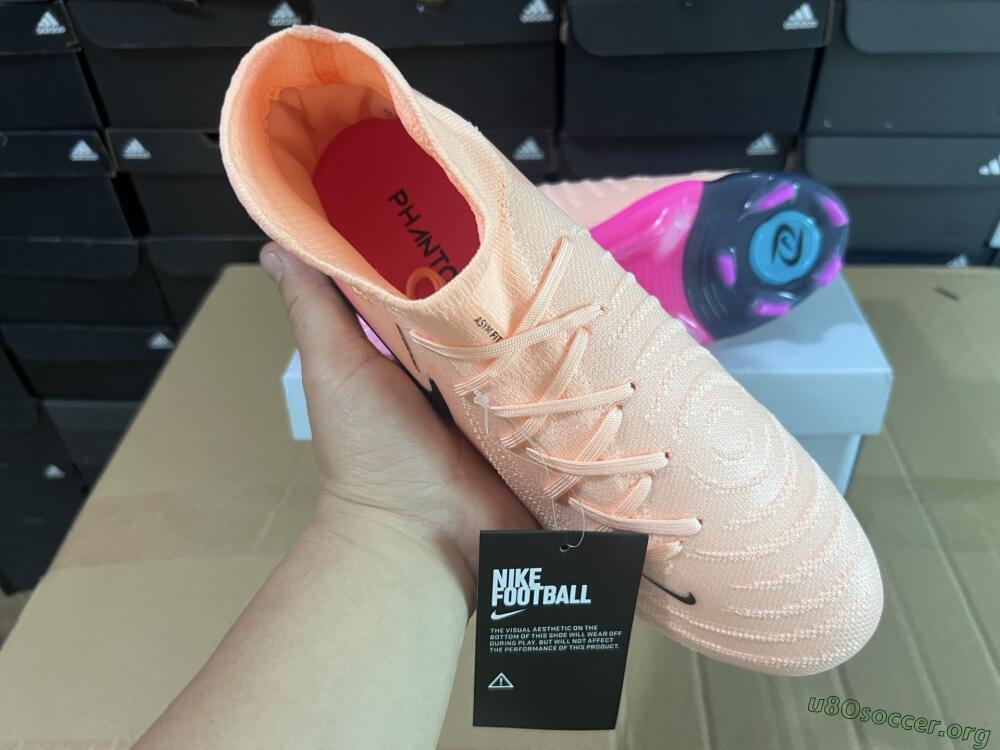 Nike Phantom Luna Elite NU FG Football Boots - Pink/Black