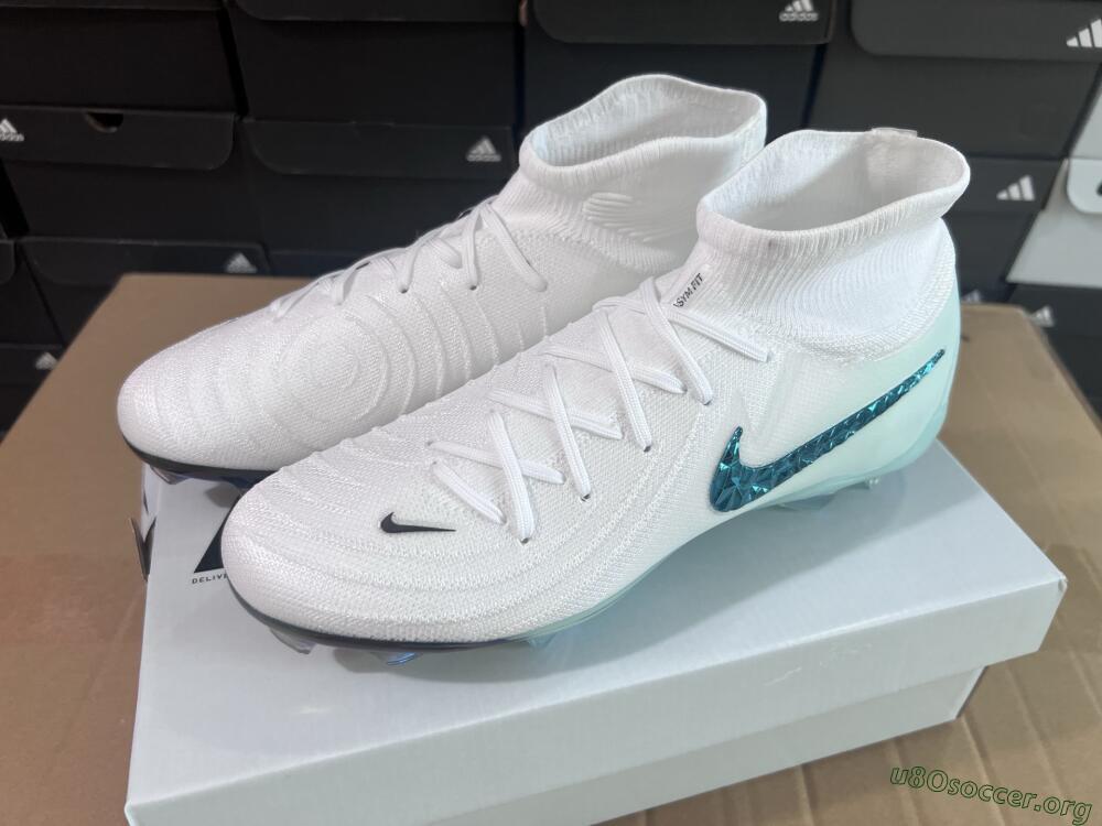 Nike Phantom Luna Elite NU FG Football Boots - White/Black/Jade