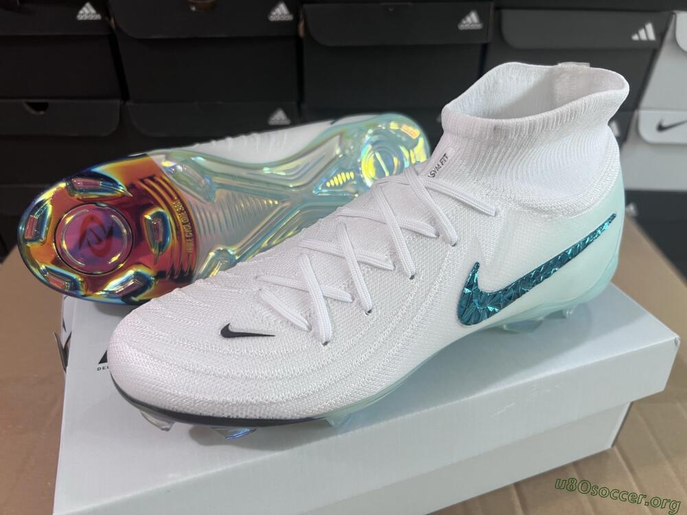 Nike Phantom Luna Elite NU FG Football Boots - White/Black/Jade