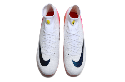 Nike Air Zoom Mercurial Superfly 10 Elite FG Football Boots - White/Black/Pink
