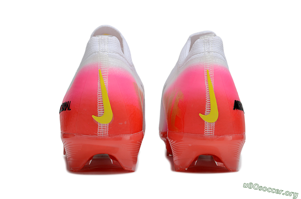 Nike Air Zoom Mercurial Vapor 16 Elite FG Football Boots - White/Black/Pink 5