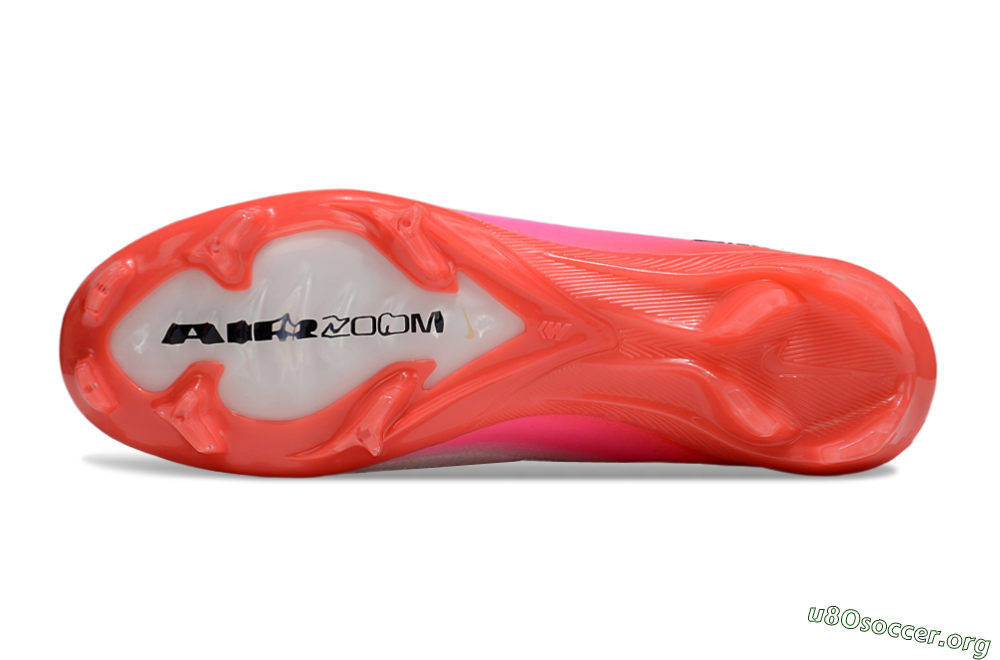 Nike Air Zoom Mercurial Vapor 16 Elite FG Football Boots - White/Black/Pink 6