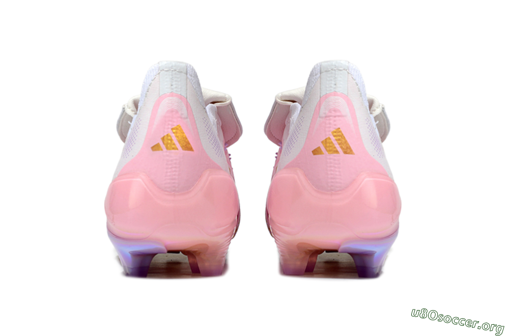 Adidas Predator 25 Elite Foldover Tongue FG Football Boots - Pink/Purple/Gold 5
