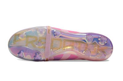 Adidas Predator 25 Elite Foldover Tongue FG Football Boots - Pink/Purple/Gold