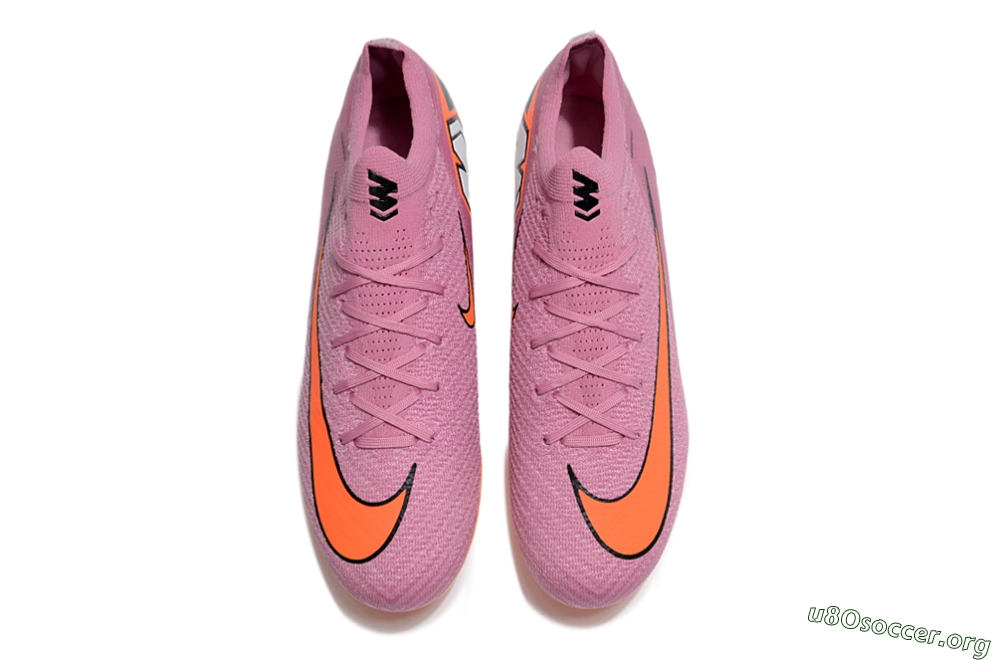 Nike Air Zoom Mercurial Vapor 16 Elite AG Football Boots - Pink/Red/Black 4