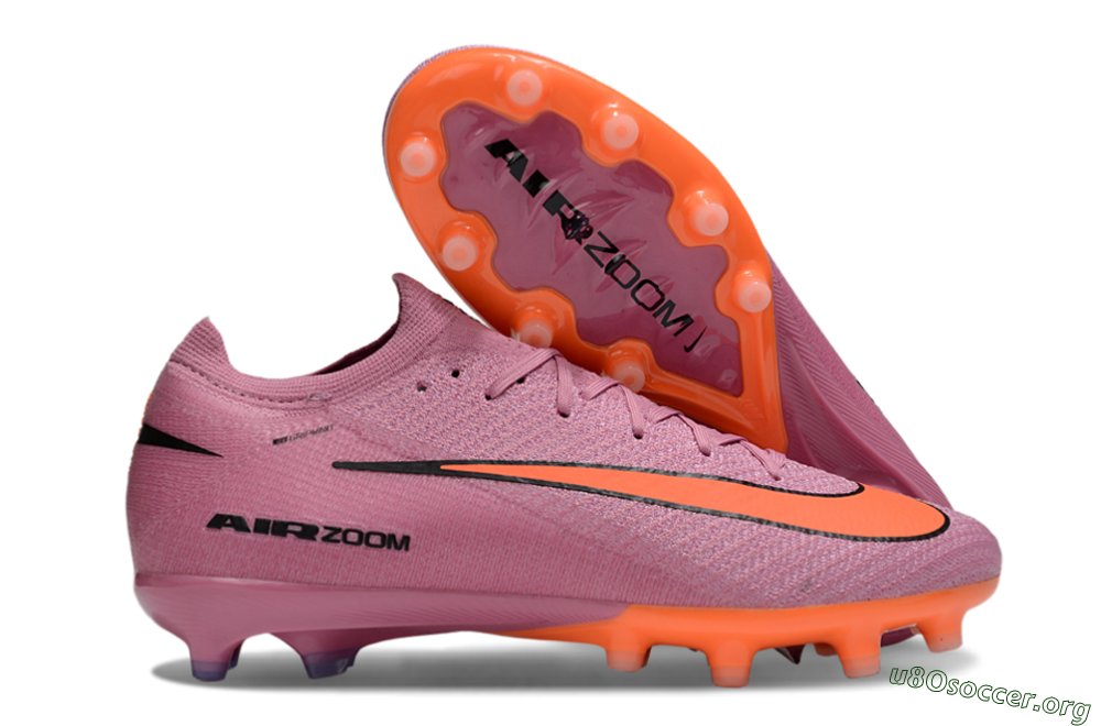 Nike Air Zoom Mercurial Vapor 16 Elite AG Football Boots - Pink/Red/Black 2