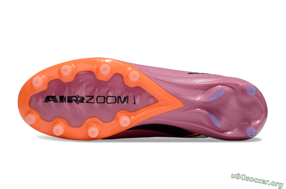 Nike Air Zoom Mercurial Vapor 16 Elite AG Football Boots - Pink/Red/Black 6