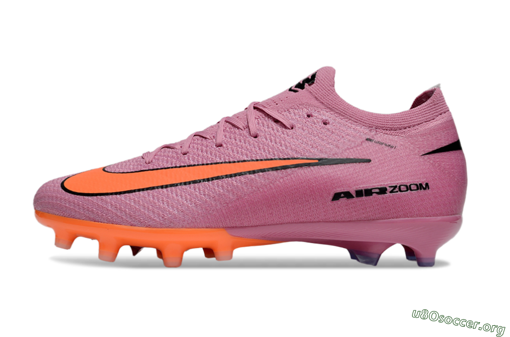 Nike Air Zoom Mercurial Vapor 16 Elite AG Football Boots - Pink/Red/Black 3