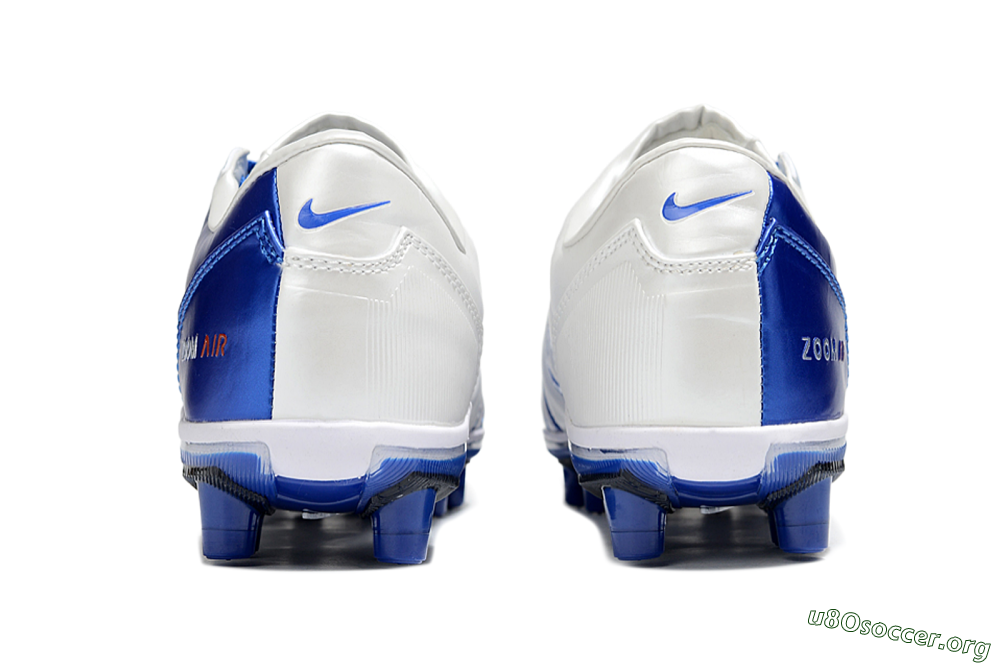 Nike Air Zoom Total 90 III FG Football Boots - Blue/Silver/White 5
