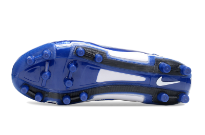 Nike Air Zoom Total 90 III FG Football Boots - Blue/Silver/White
