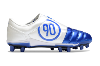 Nike Air Zoom Total 90 III FG Football Boots - Blue/Silver/White