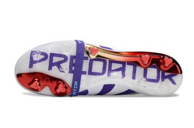 Adidas Predator 25 Elite Foldover Tongue FG Football Boots - Blue/White/Red