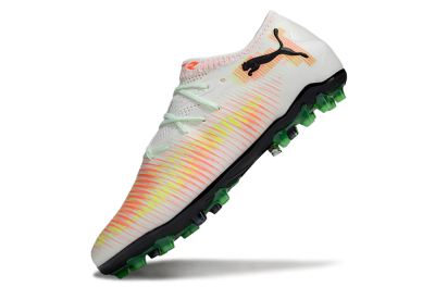 Puma Future 8 Ultimate MG Football Boots - White/Red/Blue