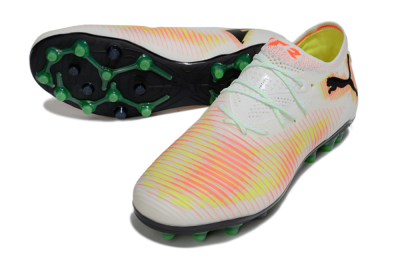 Puma Future 8 Ultimate MG Football Boots - White/Red/Blue