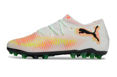 Puma Future 8 Ultimate MG Football Boots - White/Red/Blue