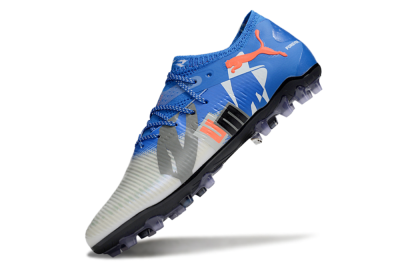 Puma Future 8 Ultimate MG Football Boots - Blue/White/Orange