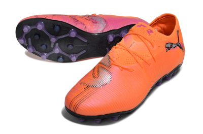 Puma Future 8 Ultimate MG Football Boots - Red/Black/Pink