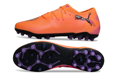 Puma Future 8 Ultimate MG Football Boots - Red/Black/Pink