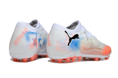 Puma Future 8 Ultimate MG Football Boots - White/Red/Blue