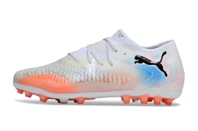Puma Future 8 Ultimate MG Football Boots - White/Red/Blue